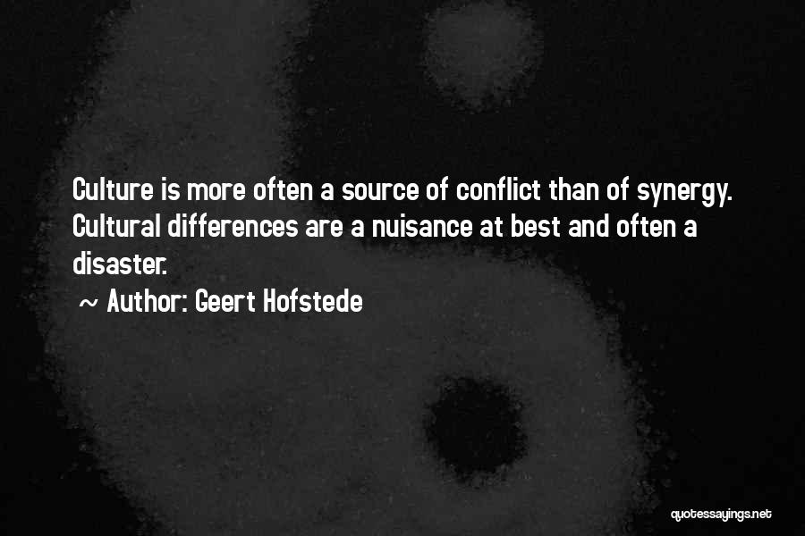 Cultural Conflict Quotes By Geert Hofstede