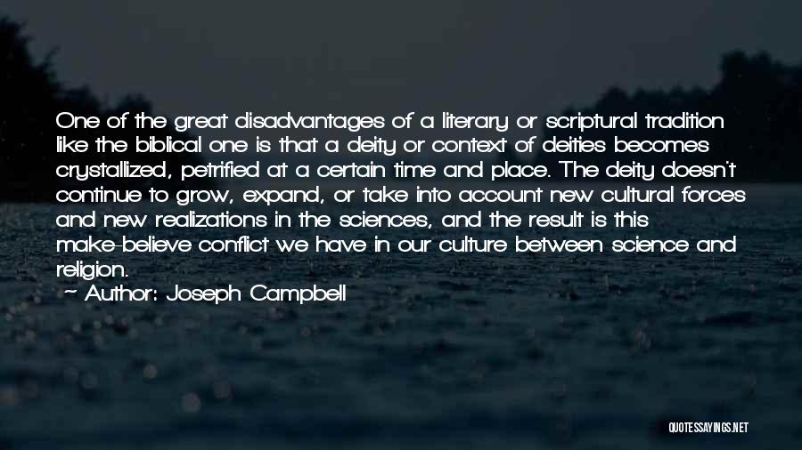 Cultural Conflict Quotes By Joseph Campbell