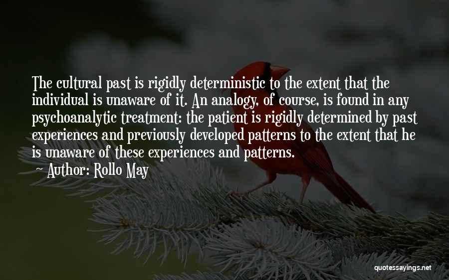 Cultural Experiences Quotes By Rollo May