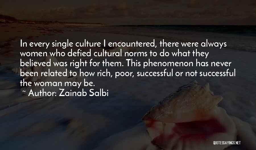 Cultural Norms Quotes By Zainab Salbi