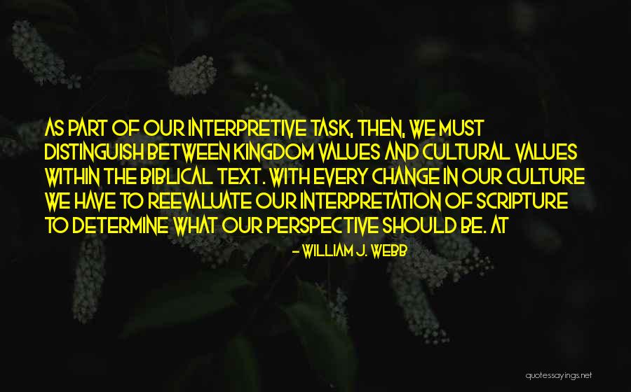 Cultural Perspective Quotes By William J. Webb Cultural Perspective Quotes By William J. Webb