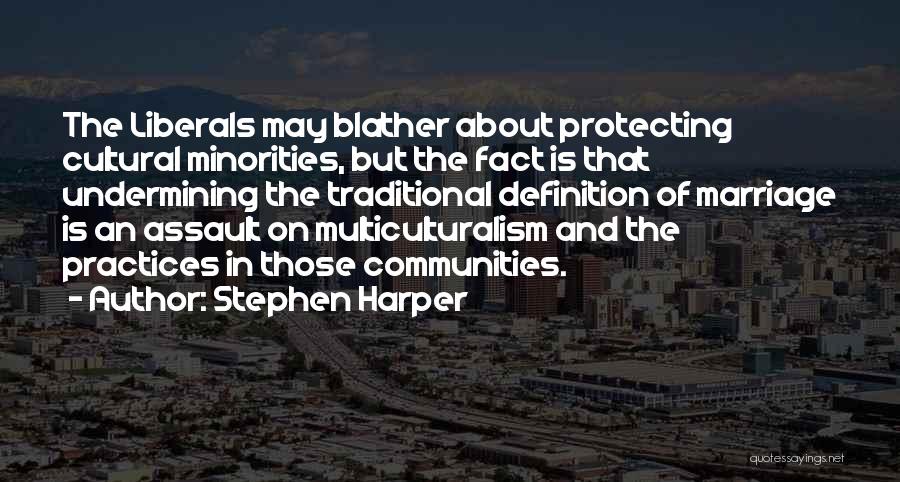 Cultural Practices Quotes By Stephen Harper