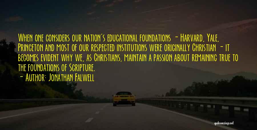 Cultural Programme Quotes By Jonathan Falwell