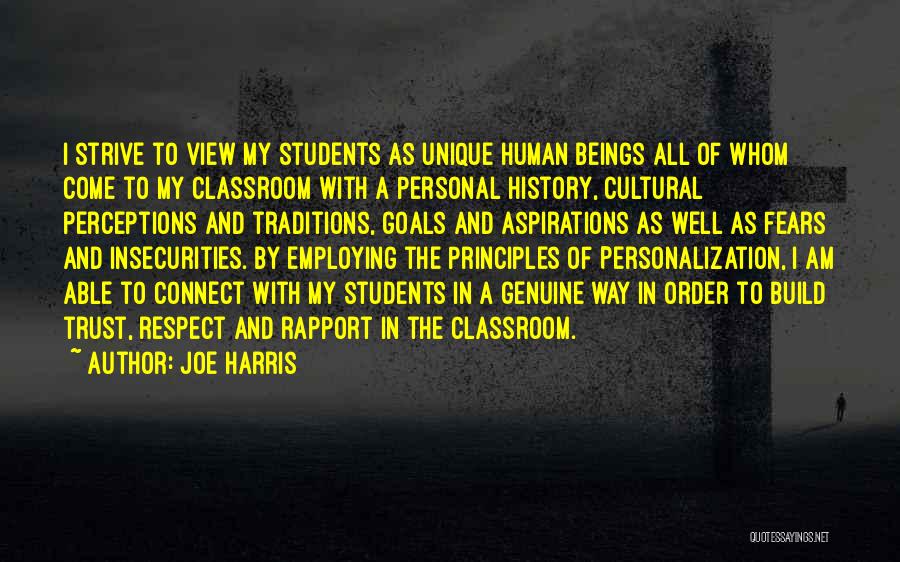 Cultural Traditions Quotes By Joe Harris