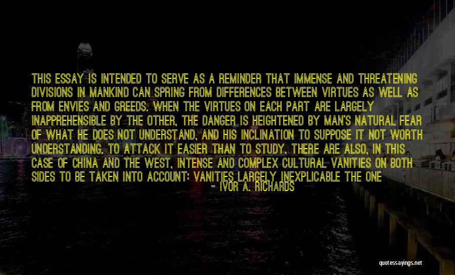 Cultural Understanding Quotes By Ivor A. Richards Cultural Understanding Quotes By Ivor A. Richards