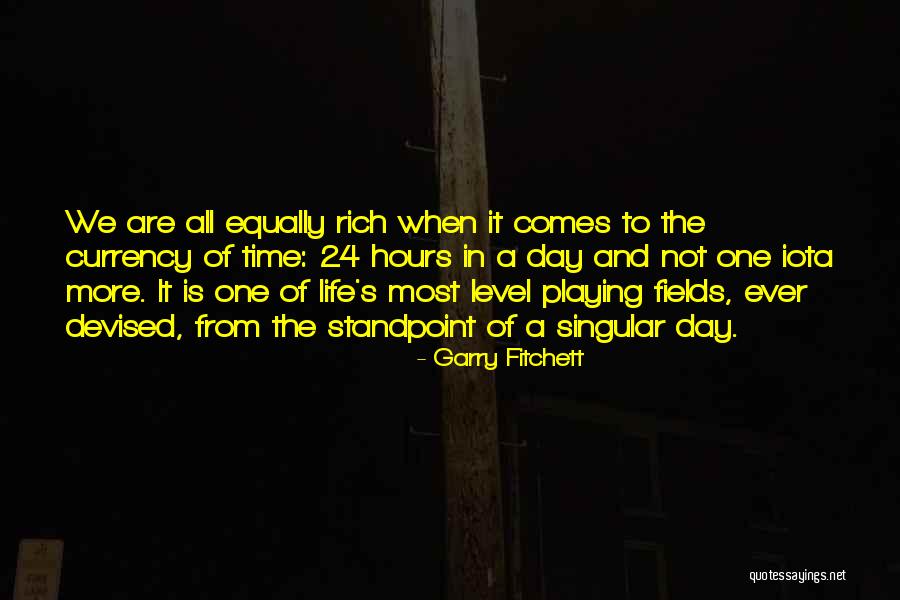 Culturality Quotes By Garry Fitchett