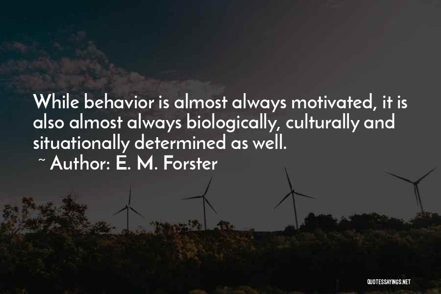 Culturally Quotes By E. M. Forster
