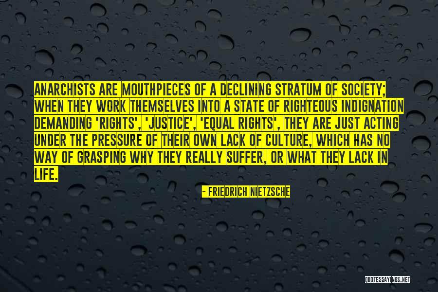 Culture And Anarchy Quotes By Friedrich Nietzsche