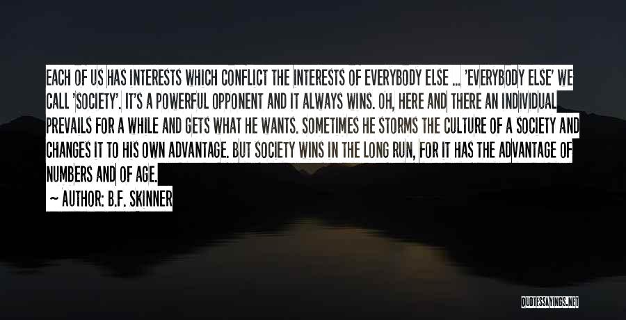 Culture And Change Quotes By B.F. Skinner