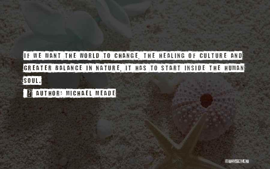 Culture And Change Quotes By Michael Meade