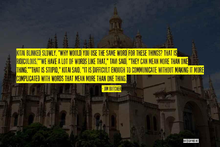 Culture And Communication Quotes By Jim Butcher