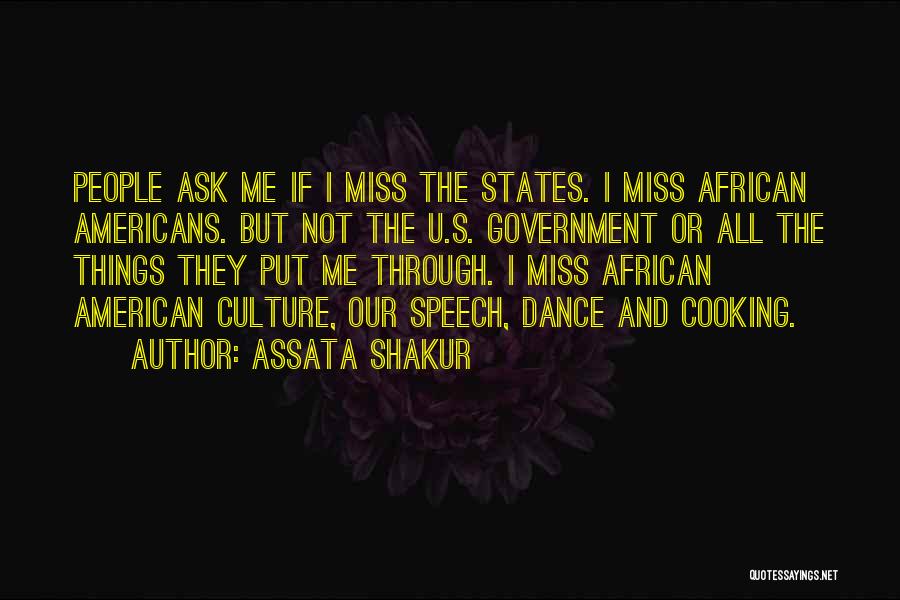 Culture And Dance Quotes By Assata Shakur