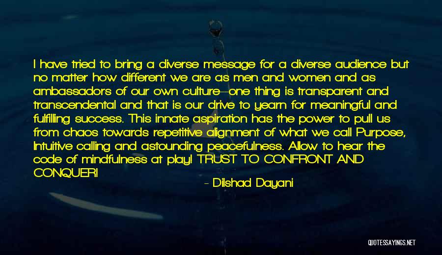 Culture And Diversity Quotes By Dilshad Dayani