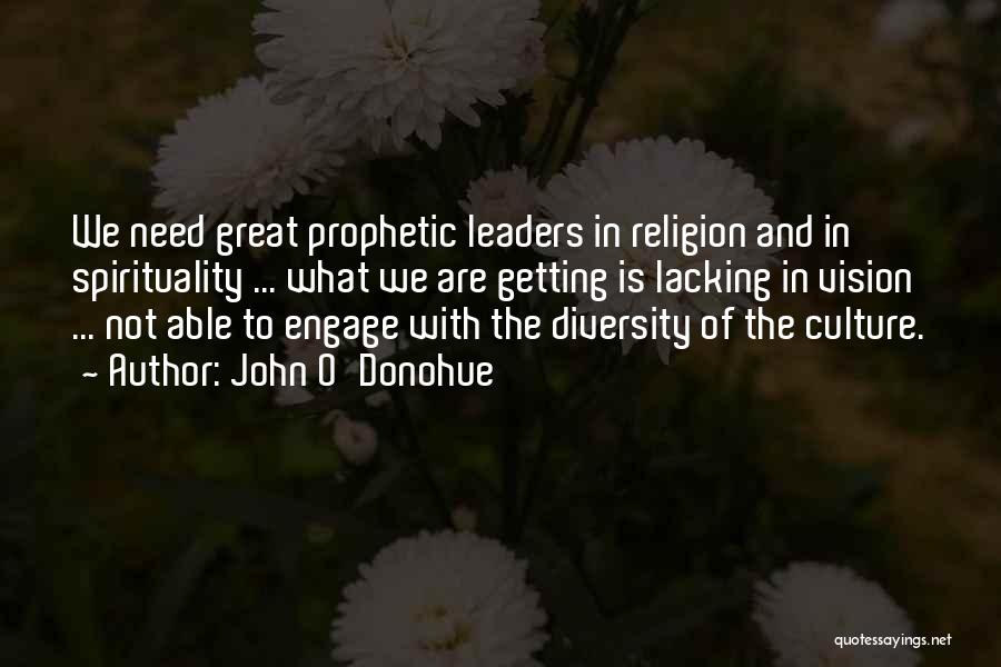 Culture And Diversity Quotes By John O'Donohue