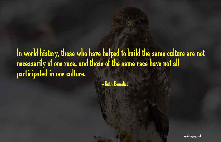 Culture And Diversity Quotes By Ruth Benedict