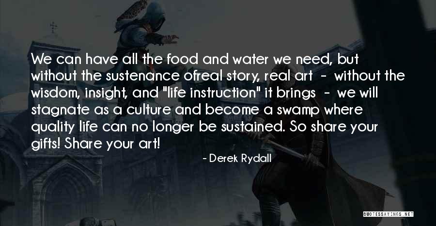 Culture And Food Quotes By Derek Rydall