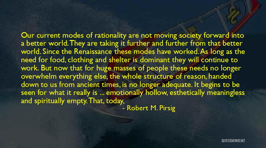 Culture And Food Quotes By Robert M. Pirsig