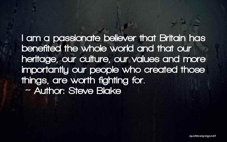 Culture And Heritage Quotes By Steve Blake