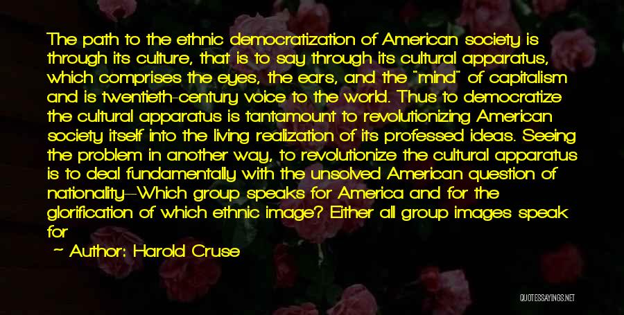 Culture And Imperialism Quotes By Harold Cruse