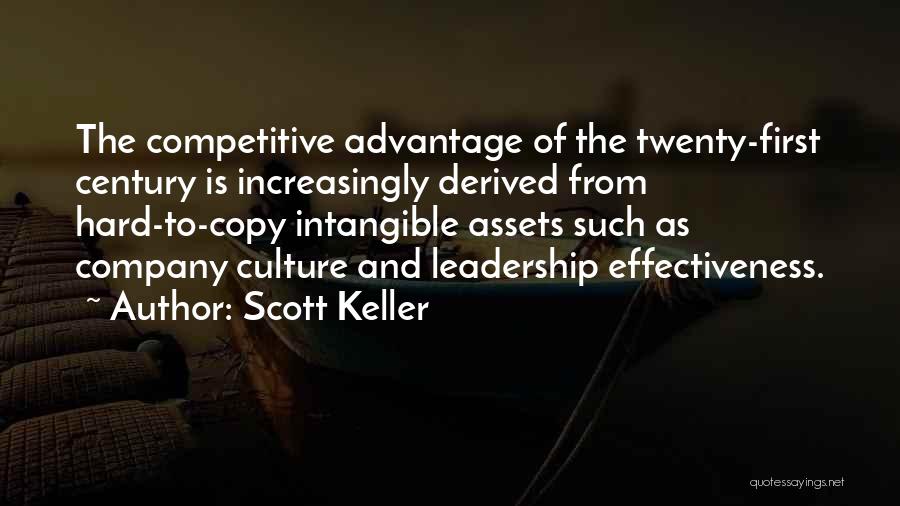 Culture And Leadership Quotes By Scott Keller