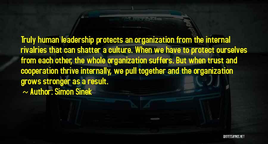 Culture And Leadership Quotes By Simon Sinek