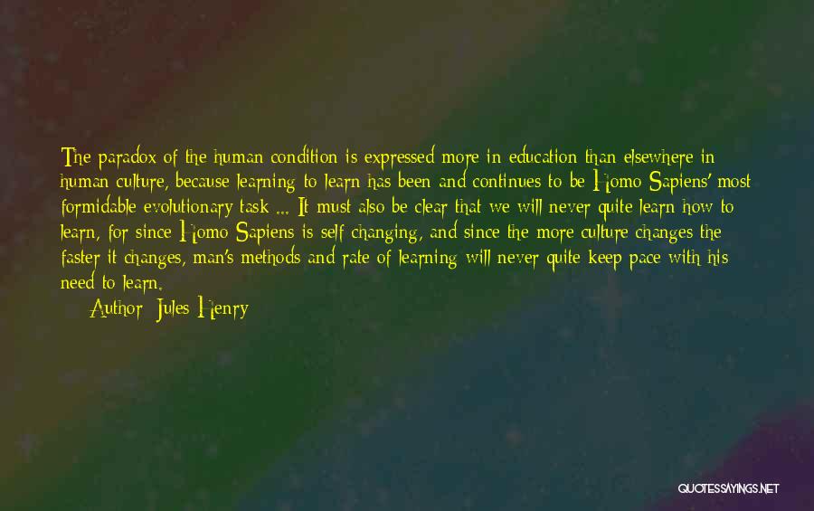 Culture And Learning Quotes By Jules Henry