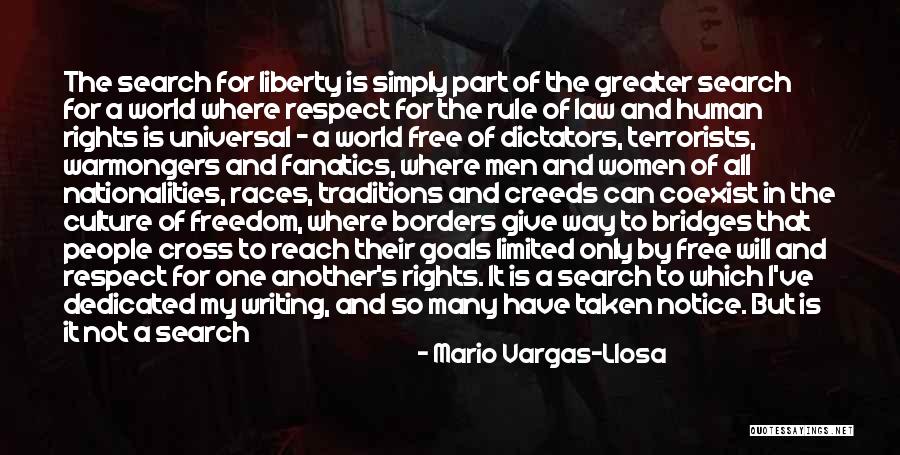 Culture And Traditions Quotes By Mario Vargas-Llosa