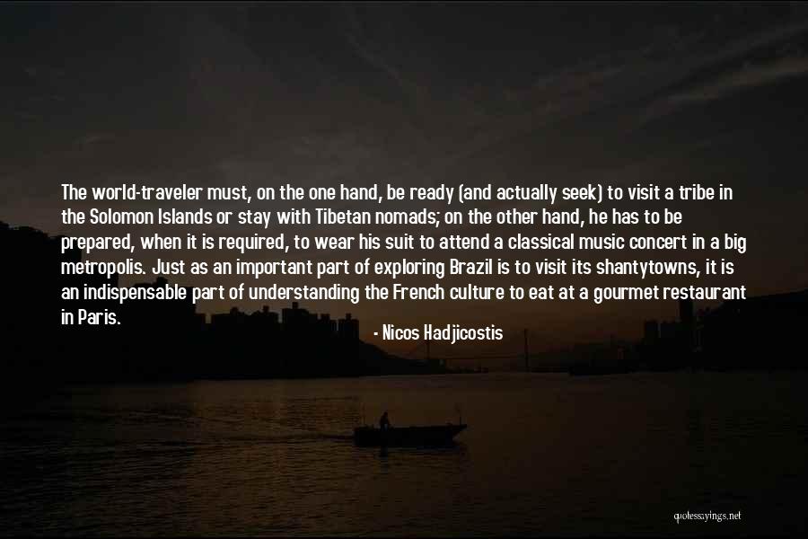 Culture And Travel Quotes By Nicos Hadjicostis