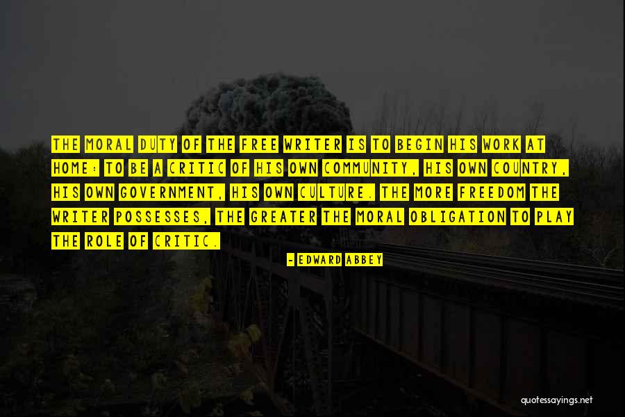 Culture At Work Quotes By Edward Abbey Culture At Work Quotes By Edward Abbey