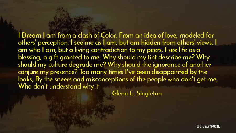 Culture Clash Quotes By Glenn E. Singleton