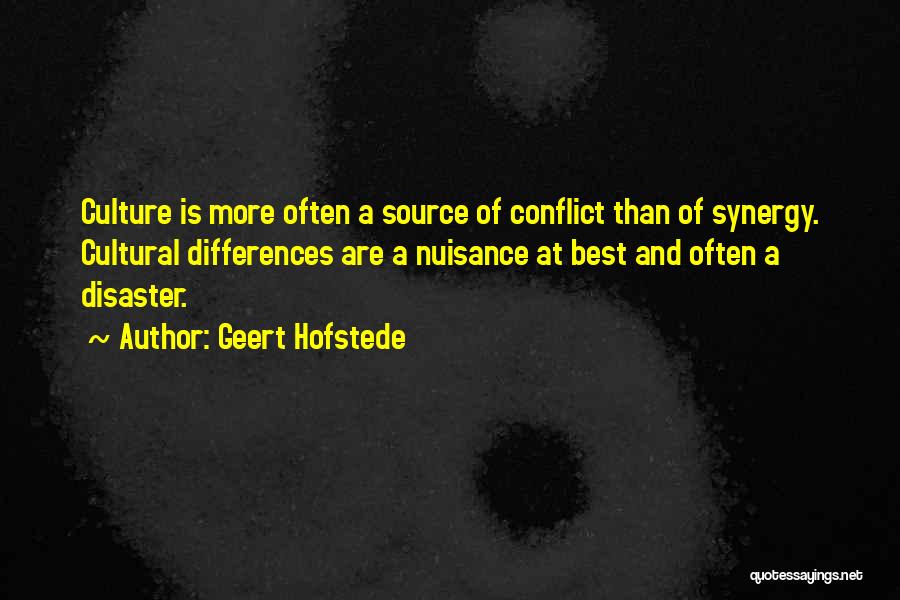 Culture Conflict Quotes By Geert Hofstede