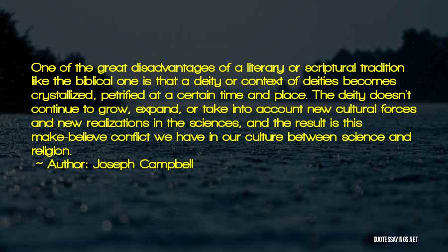 Culture Conflict Quotes By Joseph Campbell