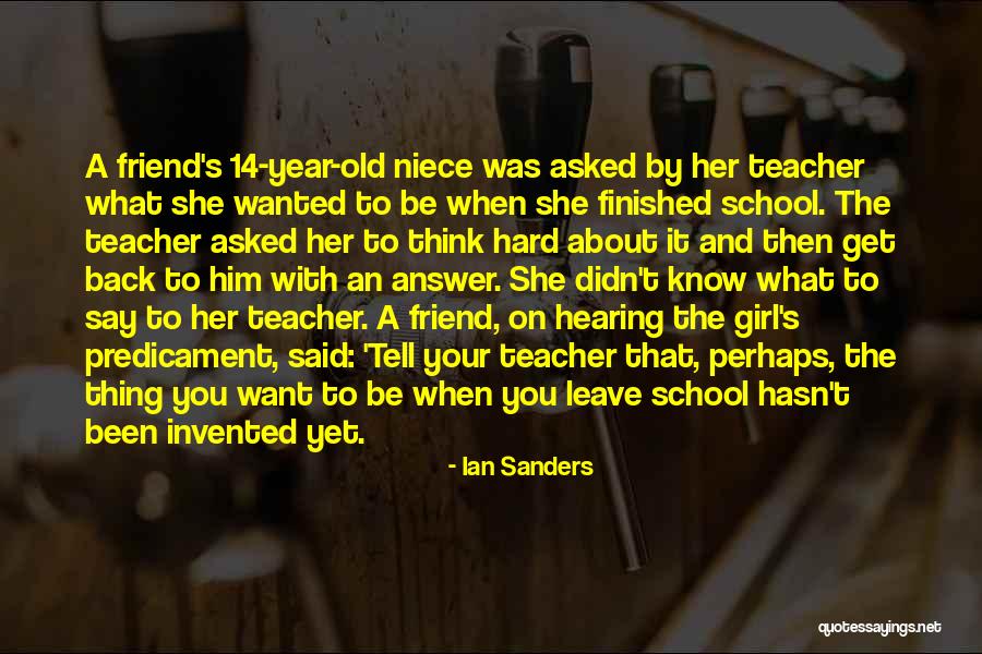 Culture In The Workplace Quotes By Ian Sanders