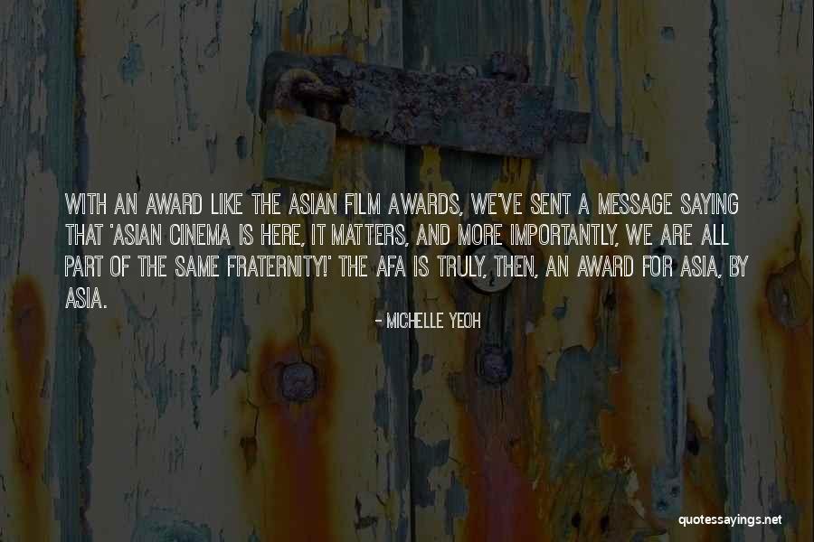 Culture In The Workplace Quotes By Michelle Yeoh