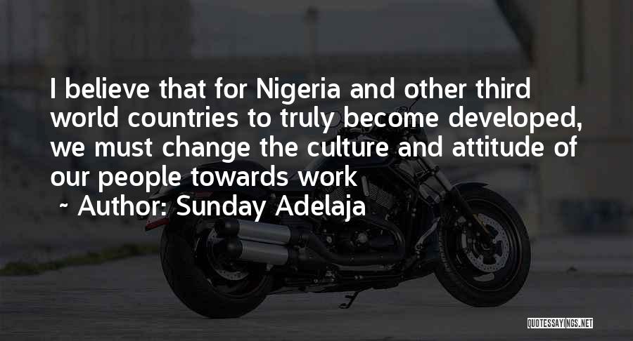 Culture Of Change Quotes By Sunday Adelaja