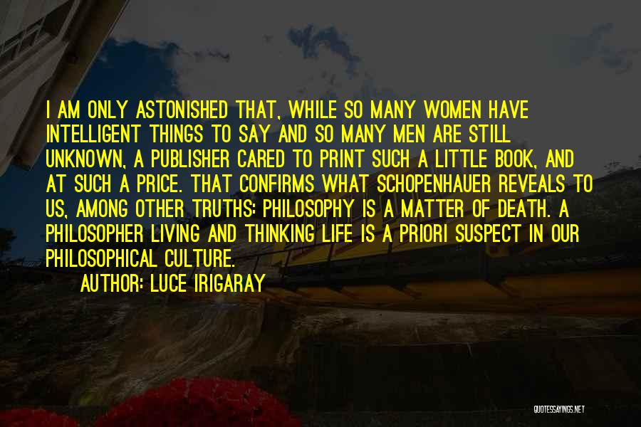 Culture Of Death Quotes By Luce Irigaray