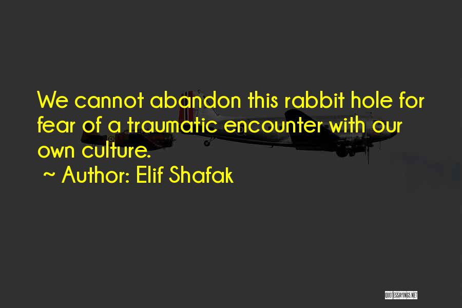 Culture Of Fear Quotes By Elif Shafak