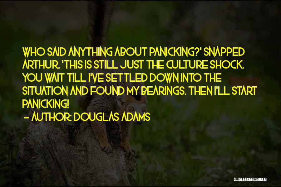 Culture Shock Quotes By Douglas Adams