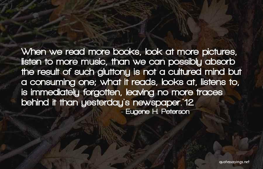 Cultured Quotes By Eugene H. Peterson Cultured Quotes By Eugene H. Peterson