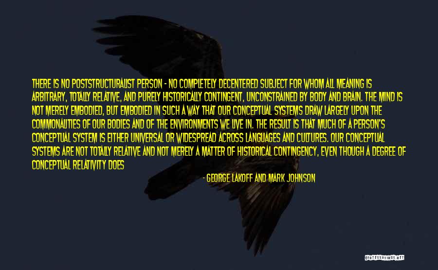 Cultures And Languages Quotes By George Lakoff And Mark Johnson Cultures And Languages Quotes By George Lakoff And Mark Johnson
