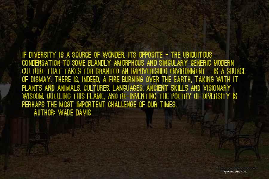 Cultures And Languages Quotes By Wade Davis