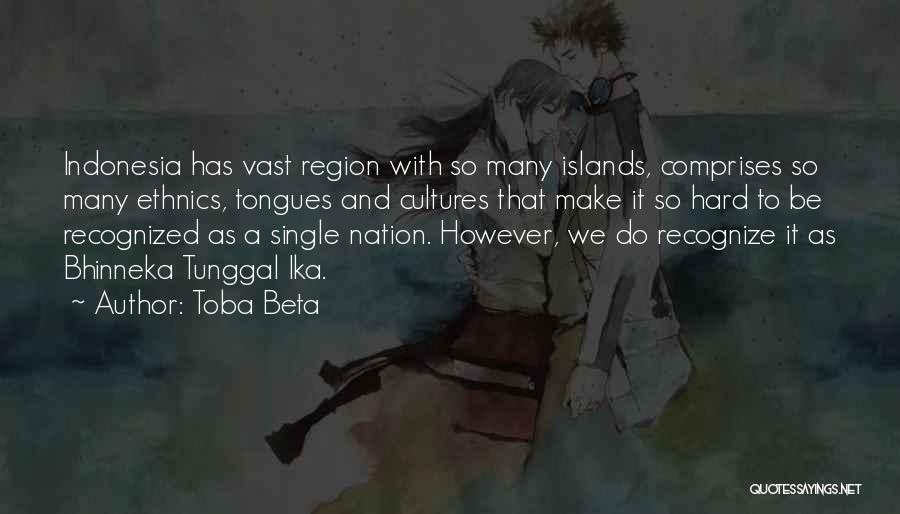 Cultures Quotes By Toba Beta