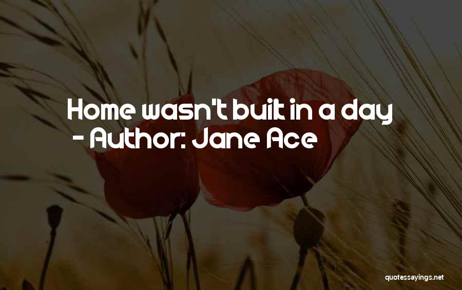 Cumbered About With Much Serving Quotes By Jane Ace