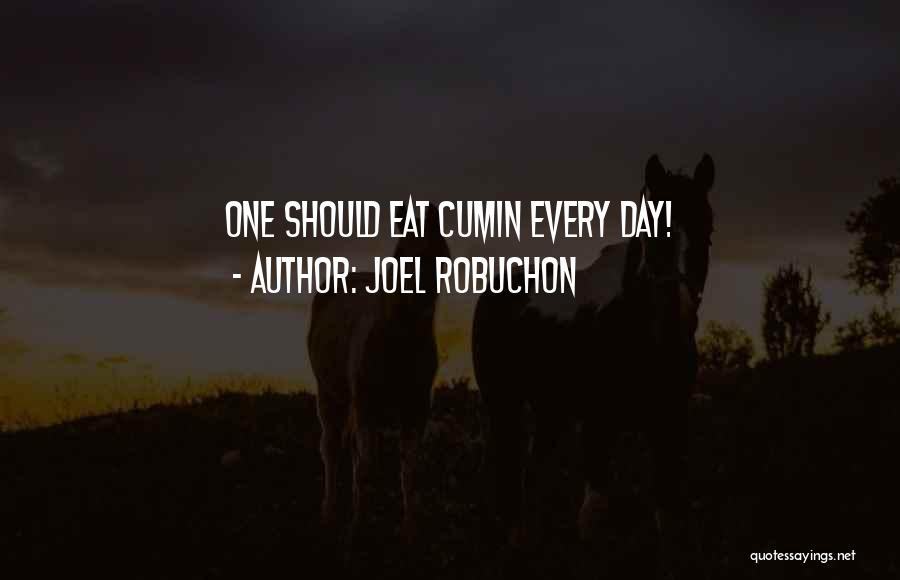 Cumin Quotes By Joel Robuchon