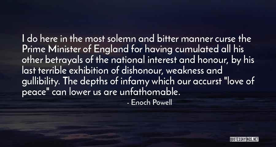 Cumulated Quotes By Enoch Powell Cumulated Quotes By Enoch Powell