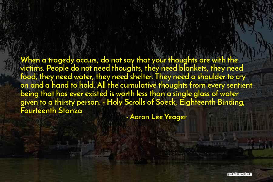 Cumulative Quotes By Aaron Lee Yeager