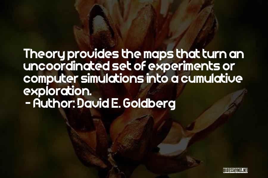 Cumulative Quotes By David E. Goldberg