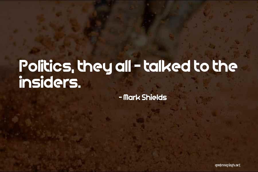 Cunco Quotes By Mark Shields