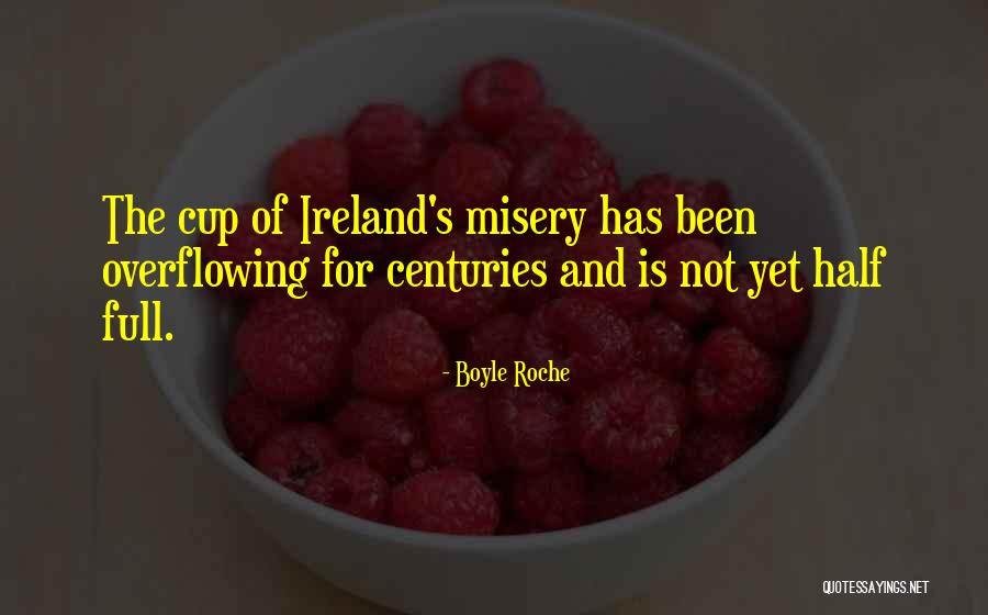 Cup Overflowing Quotes By Boyle Roche Cup Overflowing Quotes By Boyle Roche