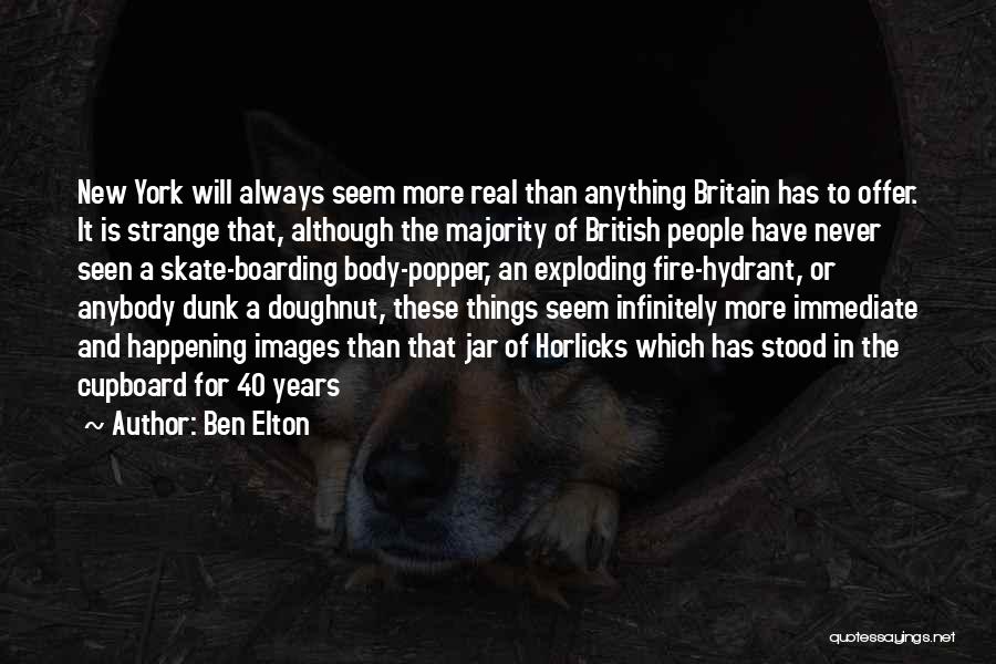 Cupboard Quotes By Ben Elton